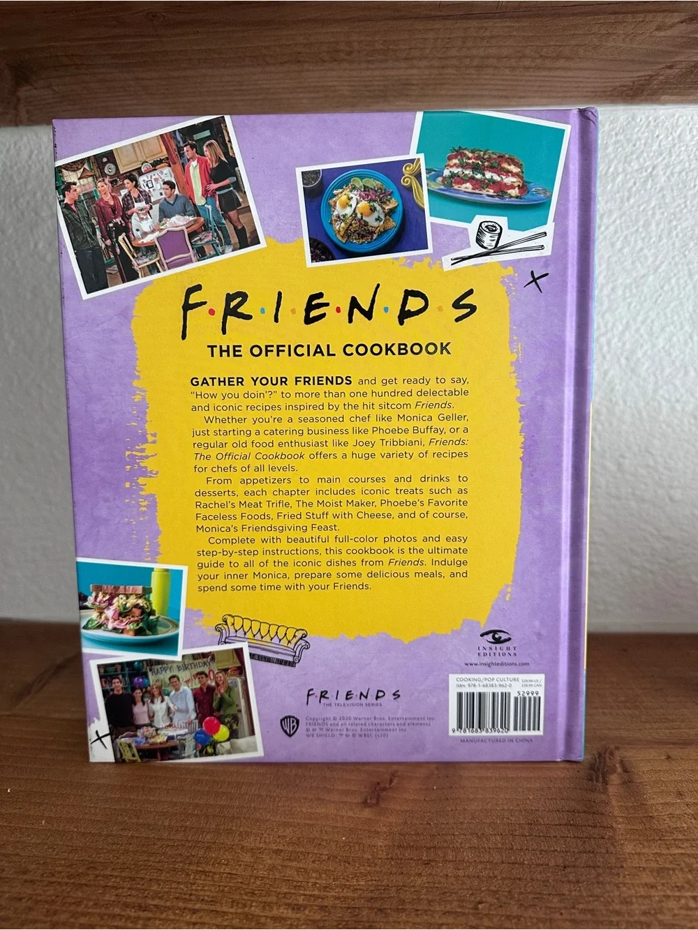FRIENDS The Original Cookbook - NWT